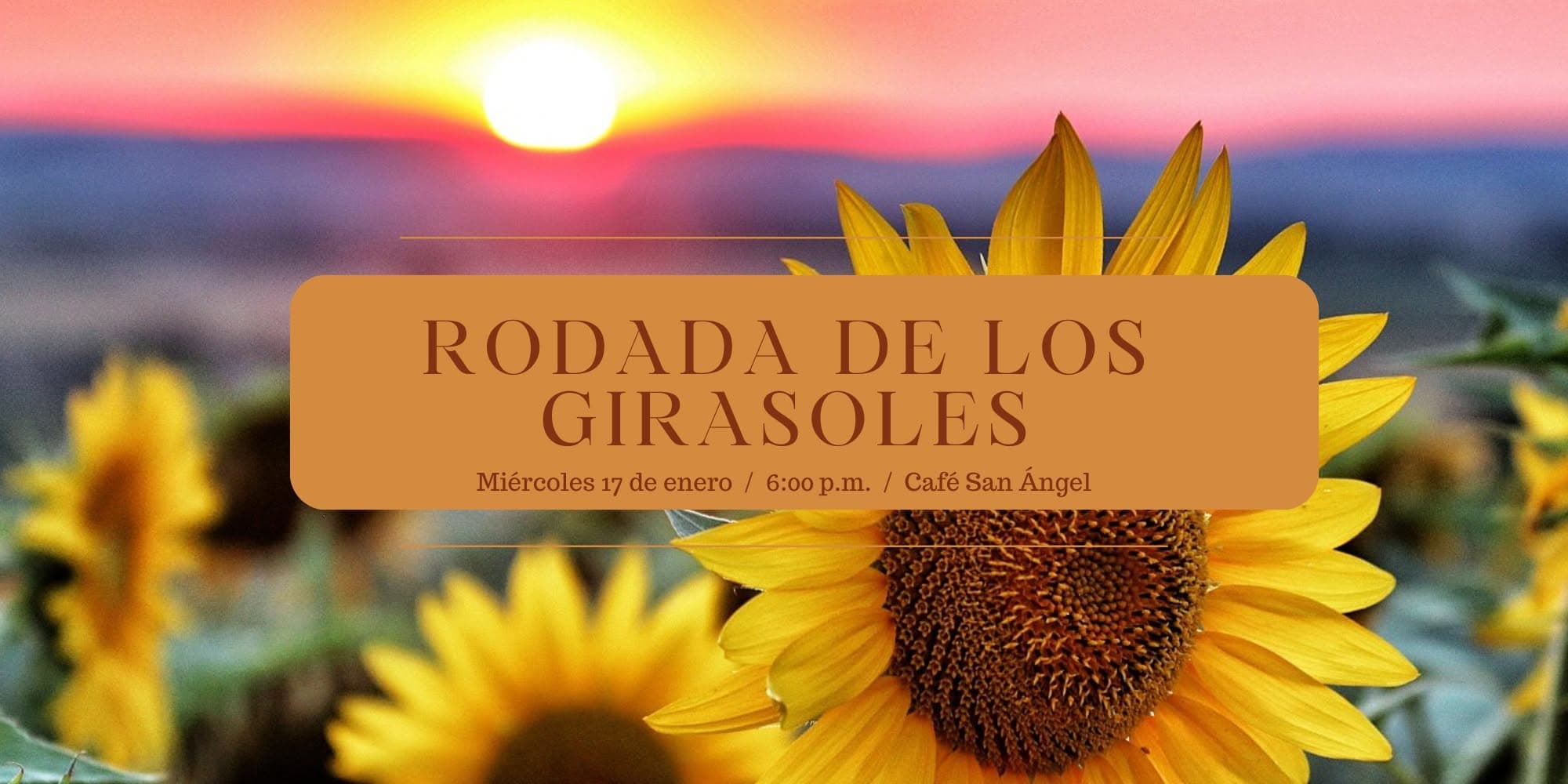 Flyer: Rodada de los girasoles