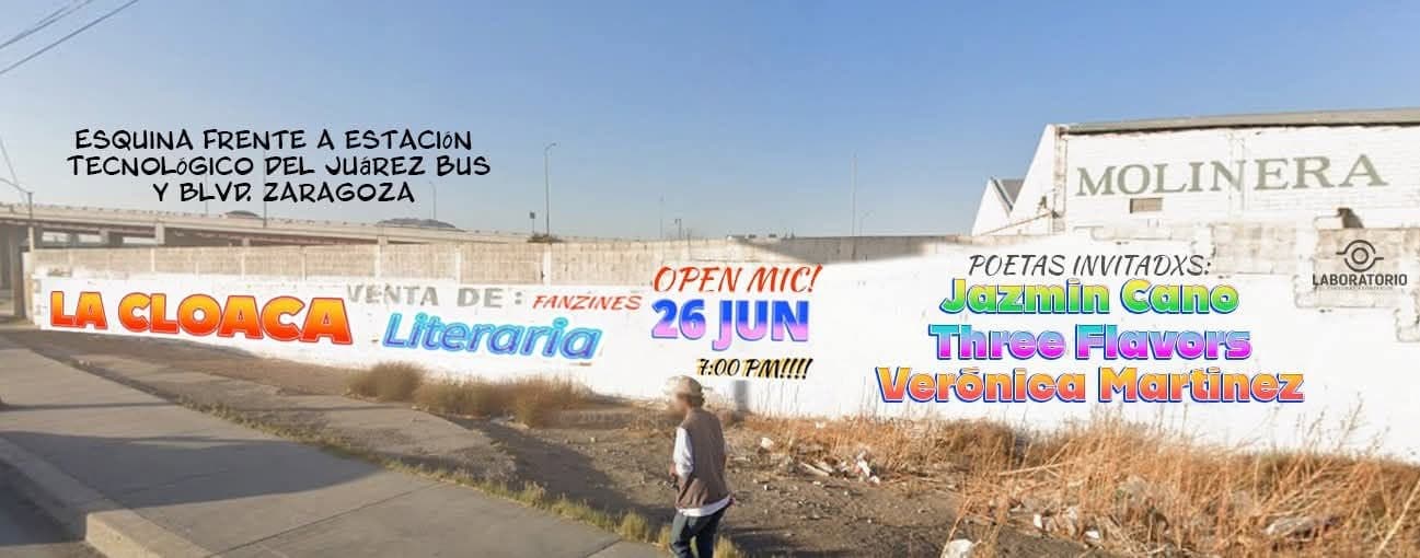 Flyer: La Cloaca Literaria II